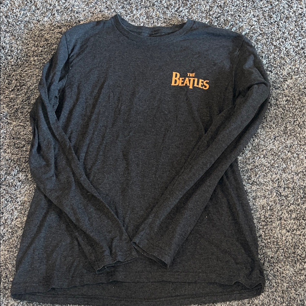The Beatles “Let it Be” Dark Charcoal Long Sleeve w